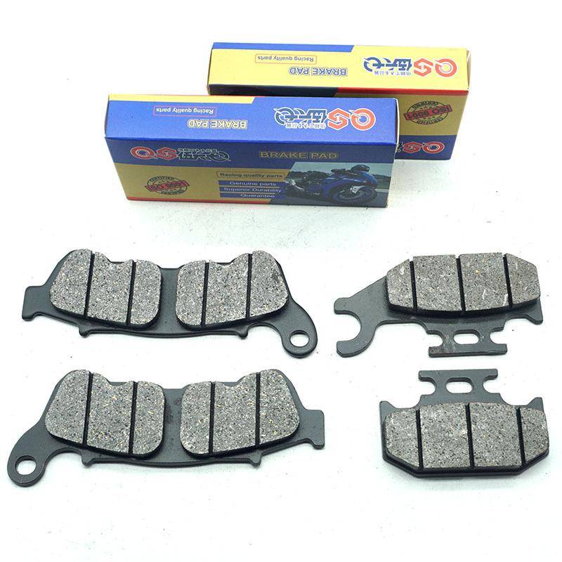 Motorcycle Front Rear Brake Pads for SUZUKI UH125 Burgman125 UX125 Sixteen 2008-2012 UX150 2008-2011 UH 125 UX 150