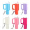[PATIKIL] Mini Cup Keychains, Cute Cup Decorations, Keychain Ornaments for Backpacks, Handbags, and Purses, 6 Pieces, Style 2, Available In Orange,