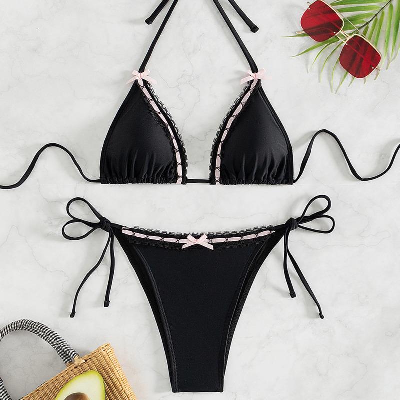 Sexy Bikiny Dámske Plavky Ženské Plavky Na Plávanie Oblečenie Kúpacie Kostýmy Brazílska Bikinová Súprava Plážové Oblečenie Bazénový Kúpač 2025