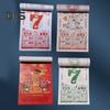 2025 Chinese Lunar Calendar Year of Snake Hanging Calendar Zodiac Wall Calendar with Lunar Dates Gift for Chinese Culture Enthusiasts