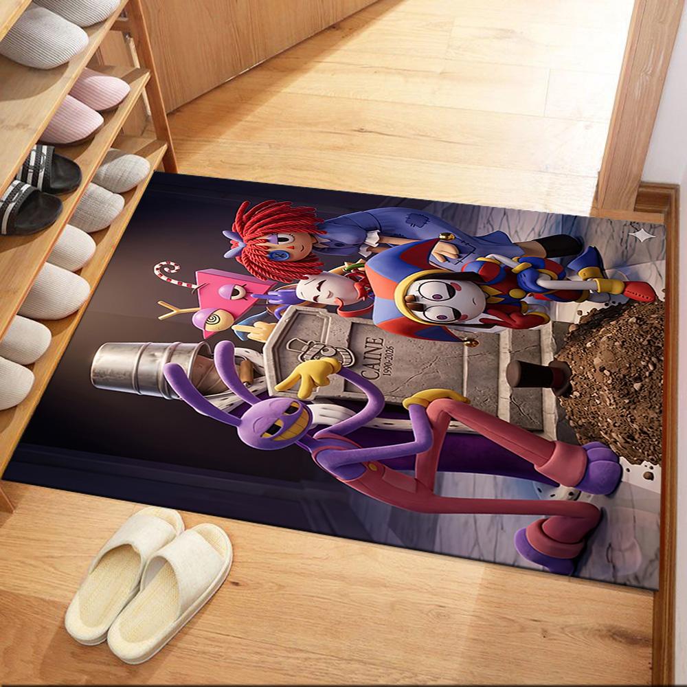 I tappeti quadrati The Amazing Digital Circus sono un'ottima scelta per soggiorni, camere da letto, decorazioni per la casa e come regali.