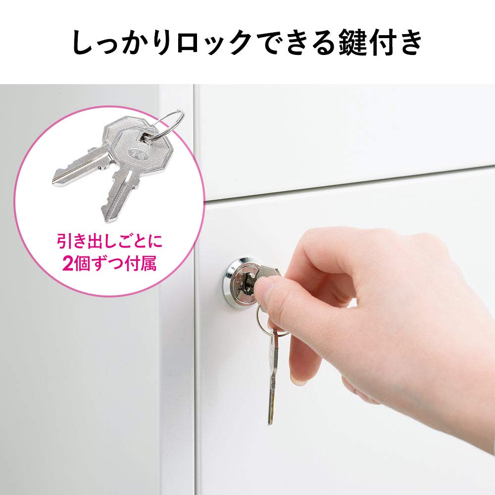 Security Box with 2 A4 Document Small Wired and E-Supply Lock, Drawers, Storage, Smartphones, Tablets, iPads, Storage, Connectable, EEX-SLBOX06
