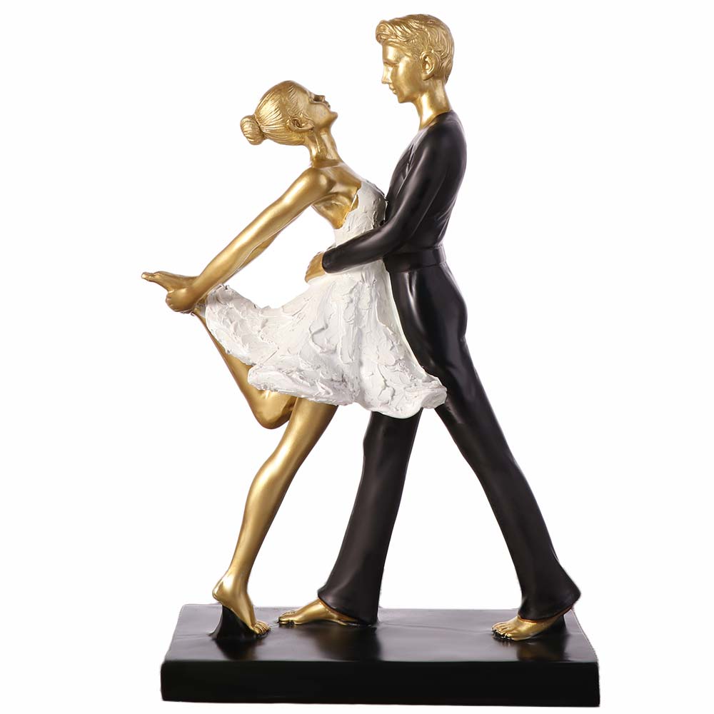

Resin Character Ornaments Abstract Simple Dancer Statue Handicraft Waterproof Miniatures Figurine Sculpture Living Room