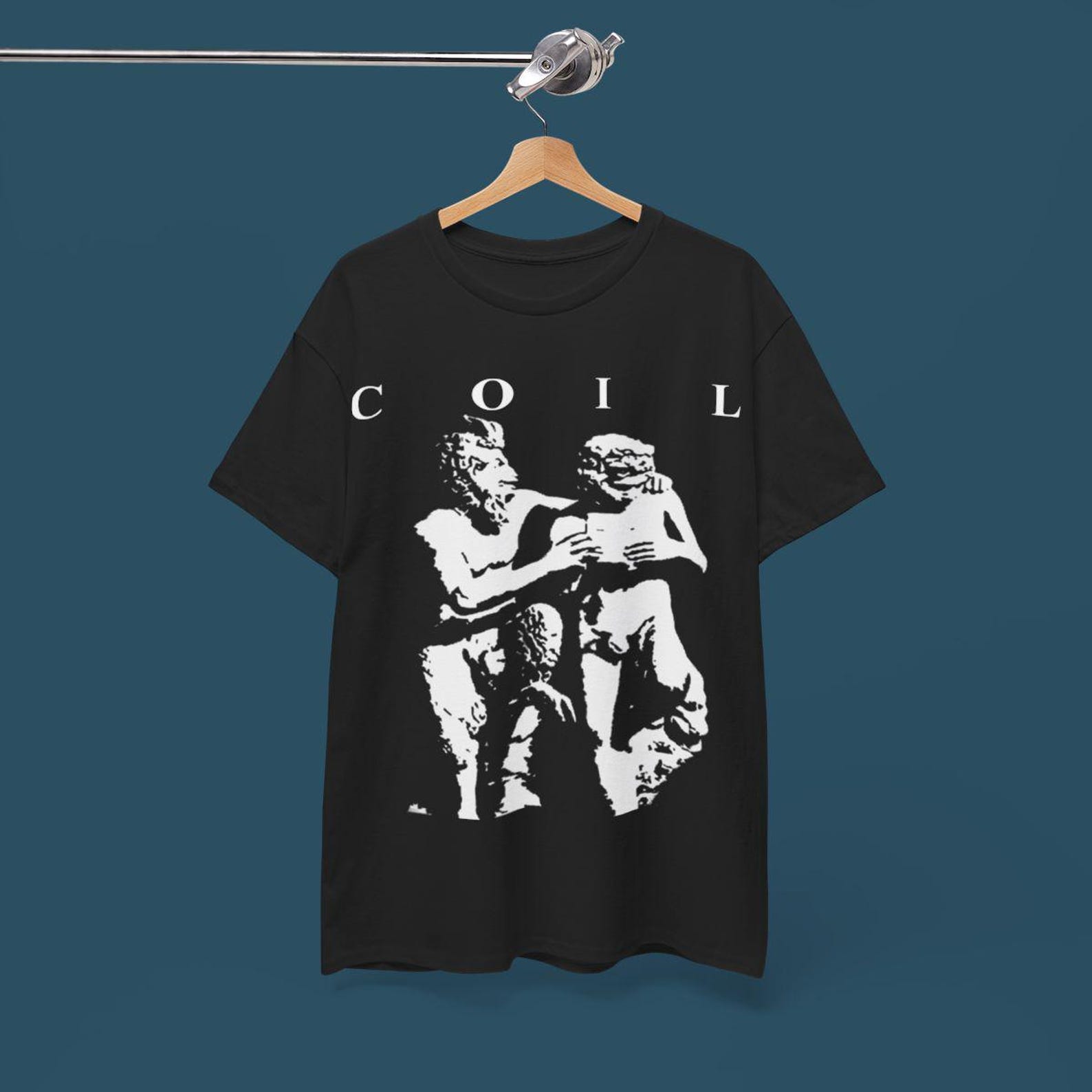 Coil Band T shirt - Indie Noise Experimental Music S
