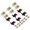 Carburetor Filter Cutoff Shut Off Valve Clamp Kit for Garden Brush Cutter Lawn Mower Accessories