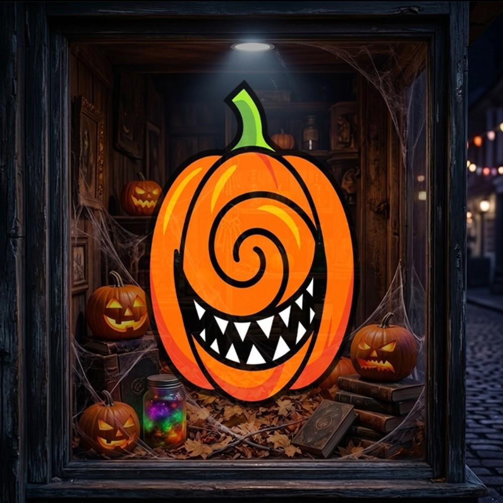 Bloodstained Handprint Scary Ghost Window Sticker Spooky Party Door Stickers Window Decoration