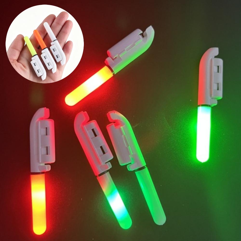 Fishing Electronic Rod Stick Flash Light CR425 CR322 Battery LED Removable USB Charge Waterproof Night Tackle Luminous