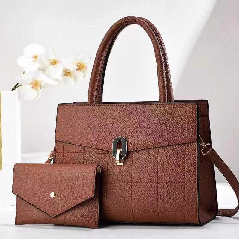 Stylish Retro Plaid Large Capacity Fashion Tote Bag For Everyday Use In Black And Macaron Colors