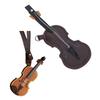 Vintage Leather Violin And Guitar Keychain Miniature Musical Instrument Keyrings Pendant Accessory For Music Lovers