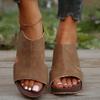 Summer Large Size 43 Platform Wedge Sandals Women's Fashion Hot Style After Trip Cool