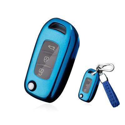 SANRILY Etui na klucze, Uchwyt na klucze, Pokrowiec na klucze, Ochrona kluczy, Piórko do czyszczenia Megane, Sandero, Cantu, Capture,