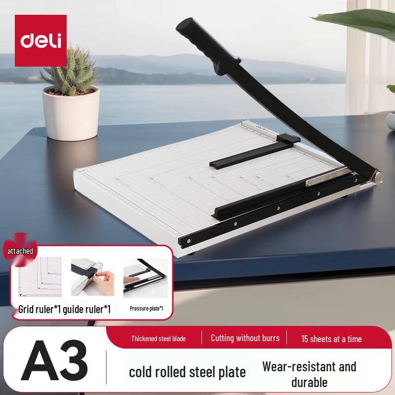 Deli 8012 Steel Paper Cutter
