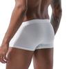 Summer Men Swim Shorts Low-rise Solid Color Beach Tight Swimming Trunks