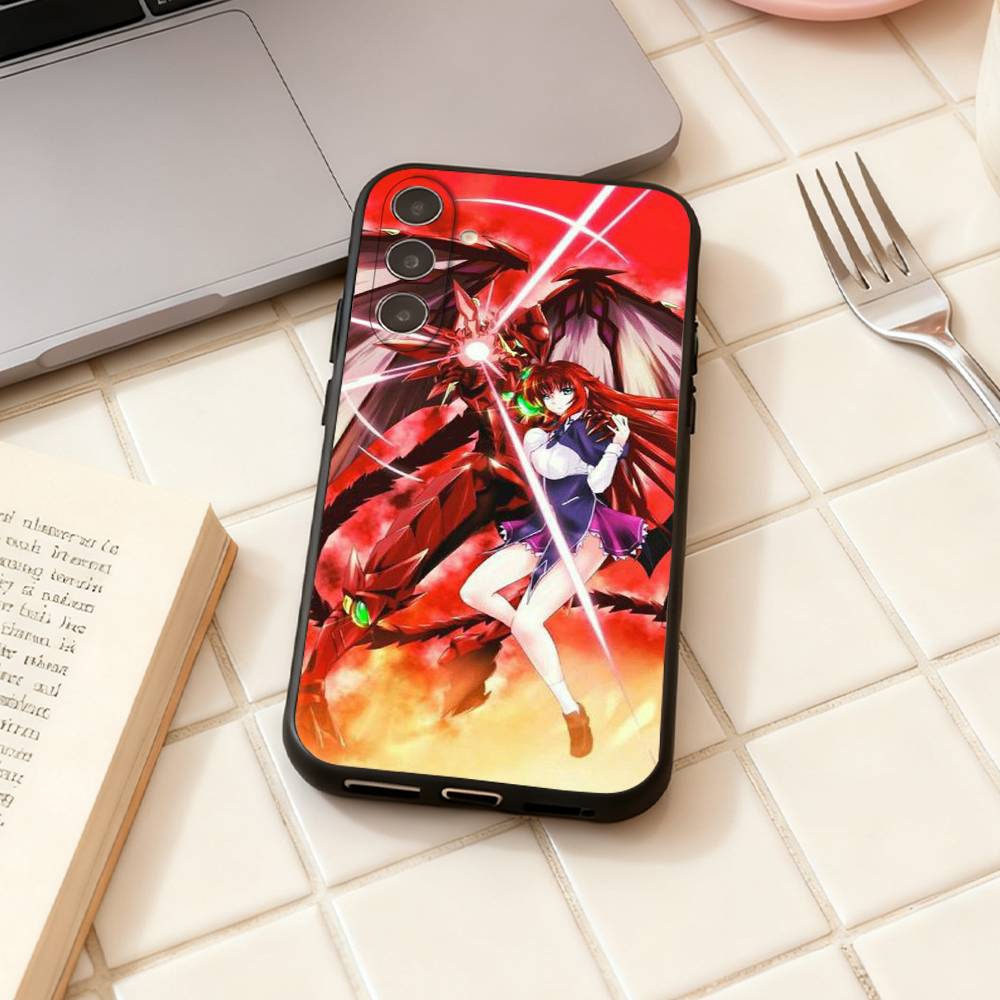 H-High School DXD H-HERO Phone Case For Samsung Galaxy A73,A72,A71,A70,A53,A52,A51,Others Soft Black Shell
