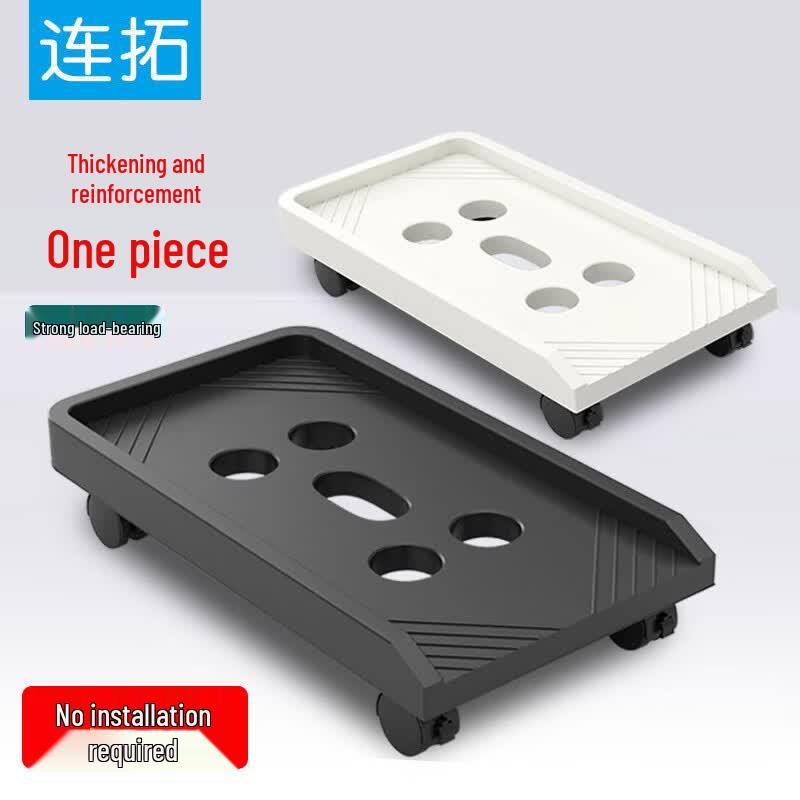 Movable Desktop PC Tower Stand with Wheels