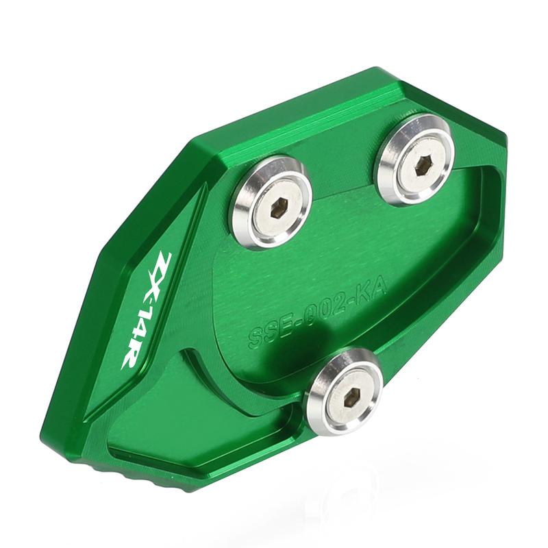 Motorcycle ZX 14 14R ZZR GTR 1400 Side Stand Enlarger Sled For KAWASAKI Ninja ZX14R ZX14 ZZR1400 GTR1400/Concours 14 2012~