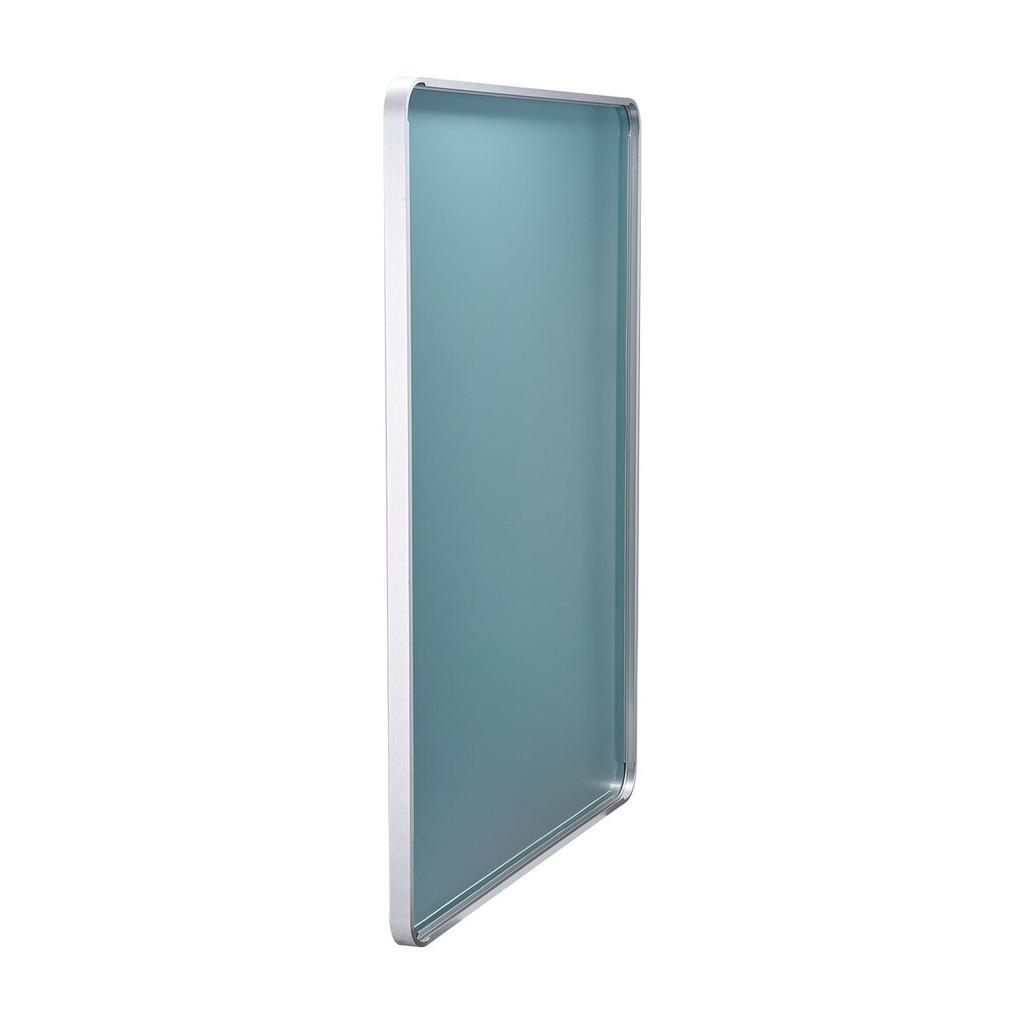 Square Wall Mounted Mirror 36" X 48" Mirror with Aluminium Alloy Frame