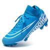 Competition women's football training shoes sports artificial turf couple broken nails children's high-top football shoes men