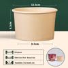 Biaoxing Disposable Paper Meal Bowl