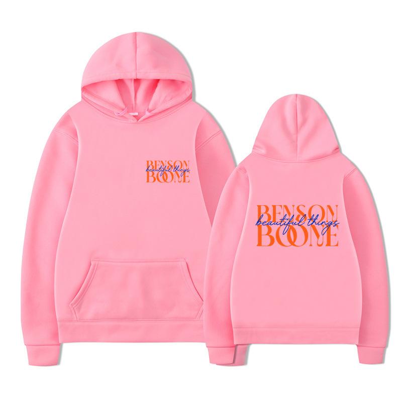 

Benson Boone Hoodies Print Fashion Sweatshirt Casual Oversize Unisex Autumn Winter Fleece Streetwear Tops Sudaderas 3XL