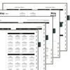 A5 English Efficiency Weekly Planner 2026-2027: Custom Logo Notebook