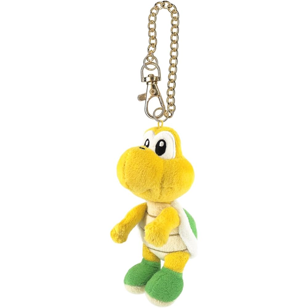 

Sanei Boeki Super Mario All Star Collection Koopa Troopa Plush Toy 5.5x6.5x12cm Soft Stuffed Animal