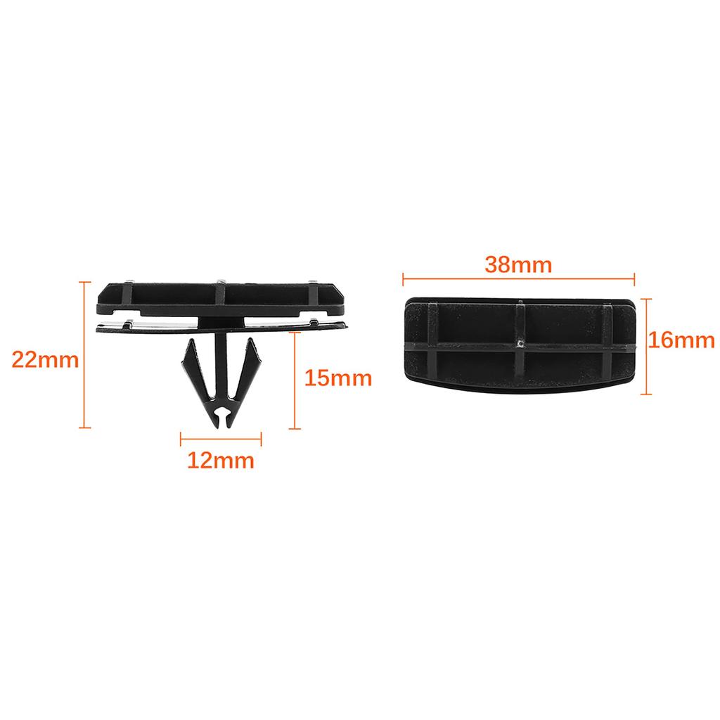 uxcell Plastic Rivet Clips for Jeep Wrangler JK 6506007AA 68039280-AA