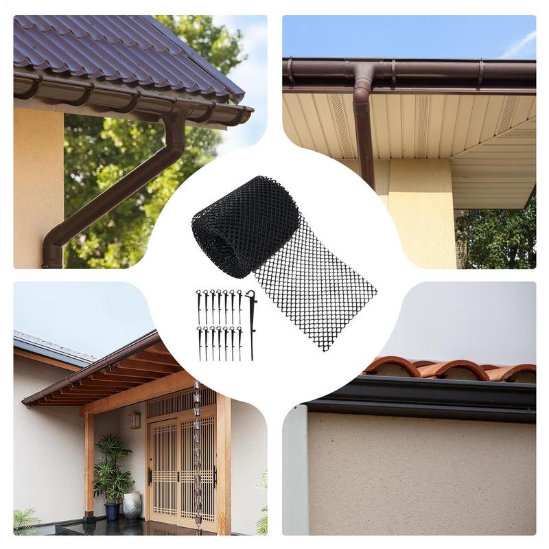 Drainage Ditch Fence Netting Heavy Duty Garden Netting Mesh Barrier Quick Installation Versatile Drainage Protection Net For