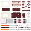 eXtremeRate DS Lite Custom Pattern Replacement Shell with Replacement Buttons and Screen Lens for Nintendo DS Lite Assembly-Ready [FC Classic]