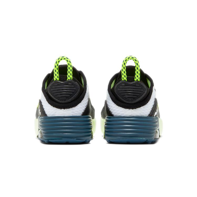 Nike Scarpe da Corsa Basse Resistenti all'Abrasione Air Max 2090 Giallo Blu per Neonati e Bambini CU2092-101