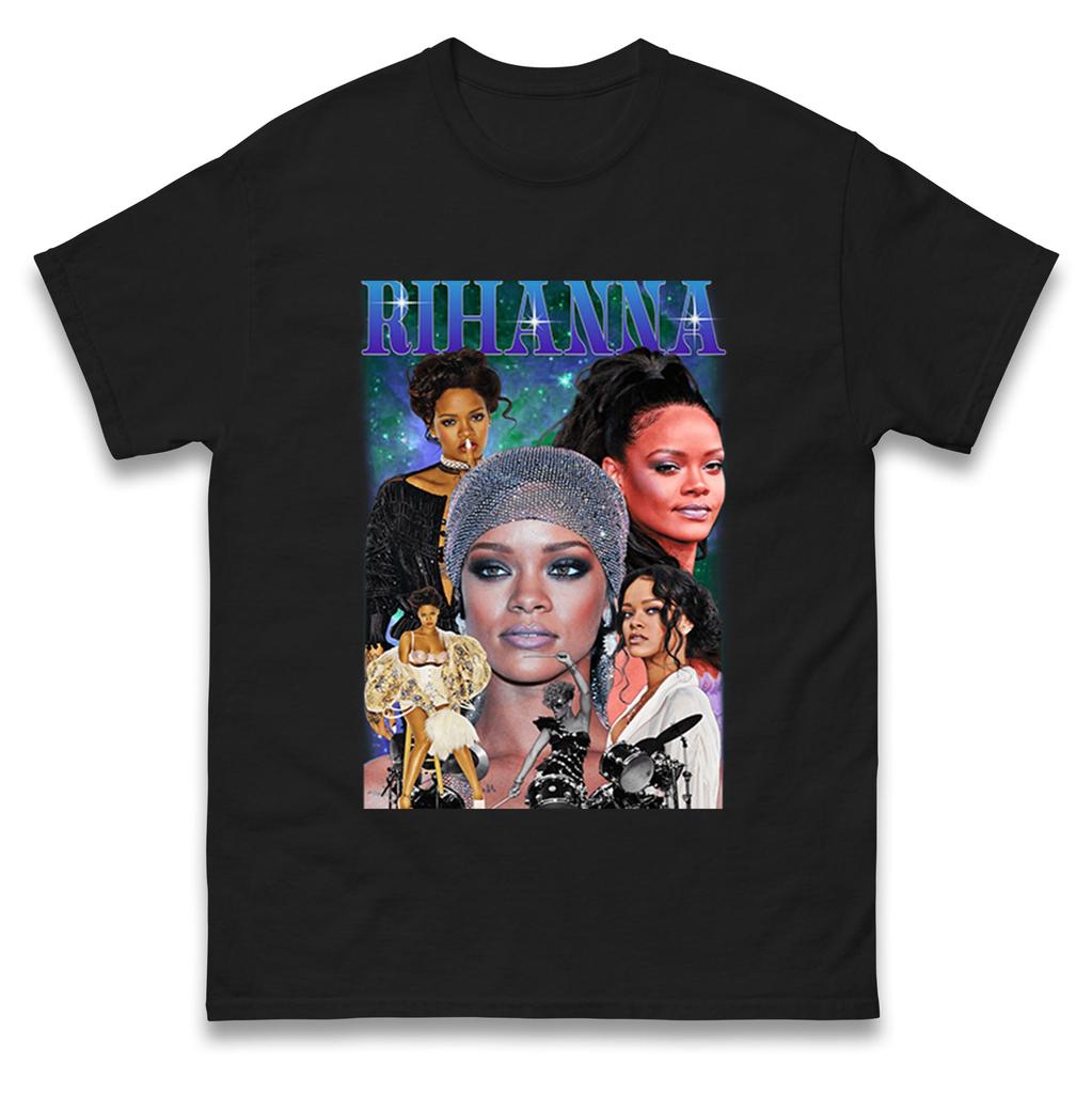 Rihanna Koszulka Bootleg Męska Damska Unisex Topy Koszulki