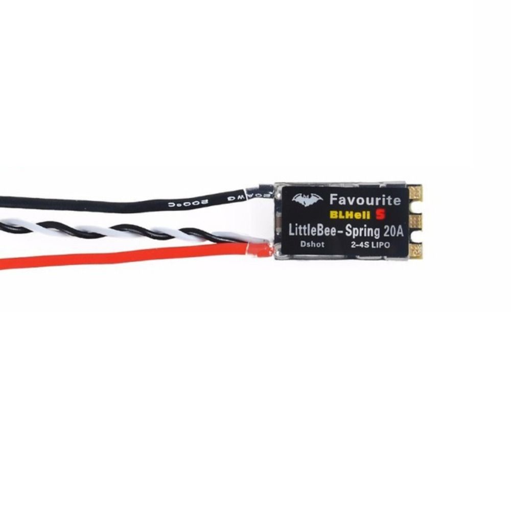 OneShot125 Supports Mulitshot DSHOT Brushless ESC BLHeli-s Little Bee Spring Speed Controller