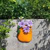 1Pc Spray Painted Iron Vase Wall Decoration Home Garden Balcony Decoration Villa Entrance Decoration Home Decoration Flower Vase