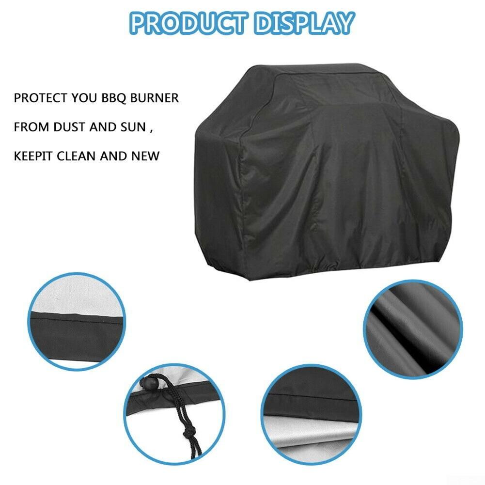 74*50CM BBQ Grill Cover For Garden Patio Outdoor PVC