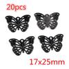 New Fashion Black Plated Charms Spider Star Wings Butterfly Horse Metal Alloy Pendant DIY Charms for Jewelry Making Findings