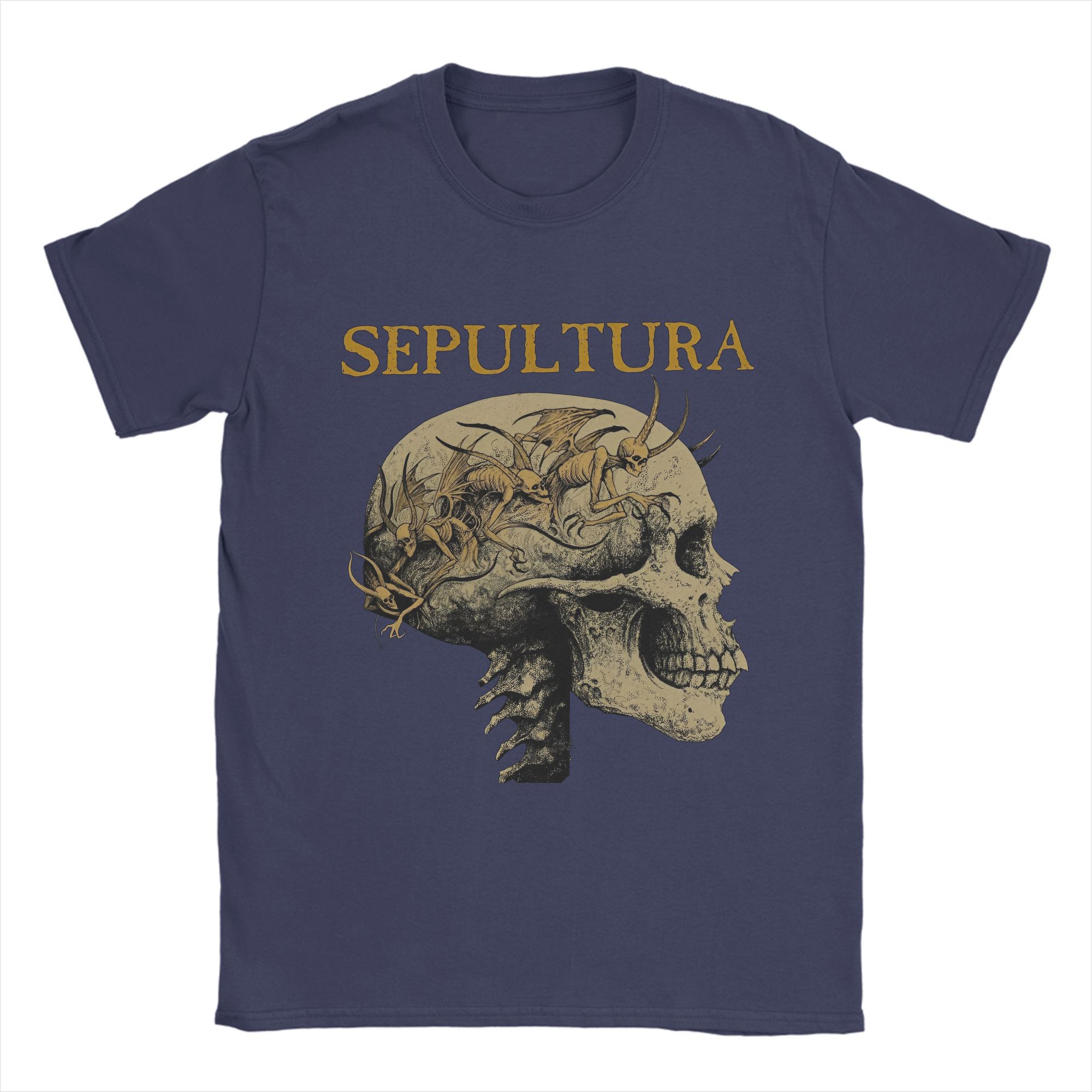 

Sepultura Roots Мужские футболки Повседневные футболки с коротким рукавом и круглым вырезом из чистого хлопка больших размеров 4XL