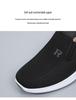 Men's Summer Slip-On Loafers - Soft Sole, Comfortable Flyknit Mesh, Breathable Casual Dad Shoes