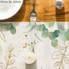 Artoid Mode Beige Greenery Eucalyptus Summer Table Runner, Spring Seasonal Anniversary Holiday Kitchen Dining Table Decoration for Indoor Outdoor