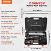 VEVOR Cordless Grease Gun, 20-Volt, 10,000 PSI, 39" Long Hose