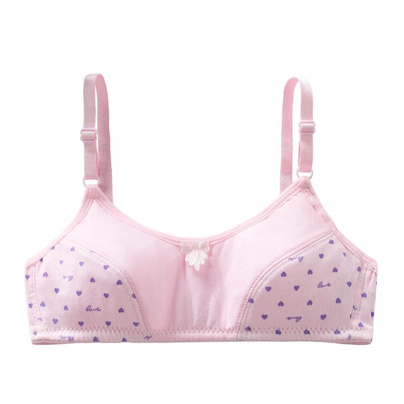 Baumwoll-Camisole für Mädchen: Blickdichte Pubertätsunterwäsche, Perfekt für Schüler der Grund- und Mittelschule, Grenzüberschreitender E-Commerce.