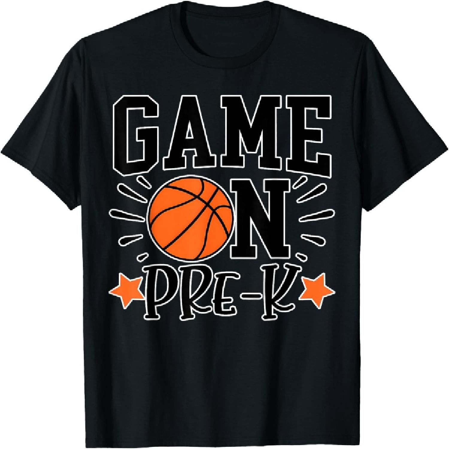 

Funny Game On Pre-K Kids Basketball Preschool Sports T-Shirt XXXXXL чорний