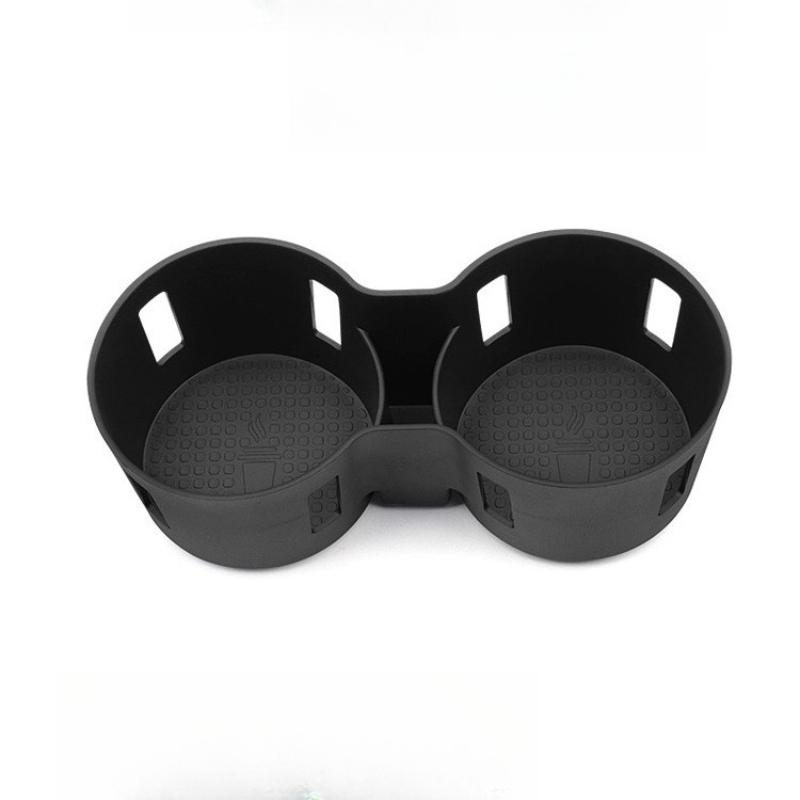 For BYD Formula Leopard 5 2024 2025 Center Console Cup Holder Pad Non-Slip Silicone Storage Cup Storage Box Car Accessories