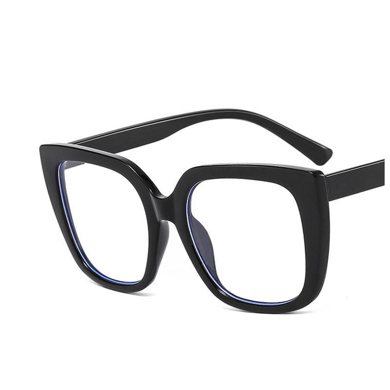 Seesooo Square Prescription Myopia Eyegalsses For Woman Anti Blue Block Fashion Nearsighted Glasses Girl Optical frame For Sale