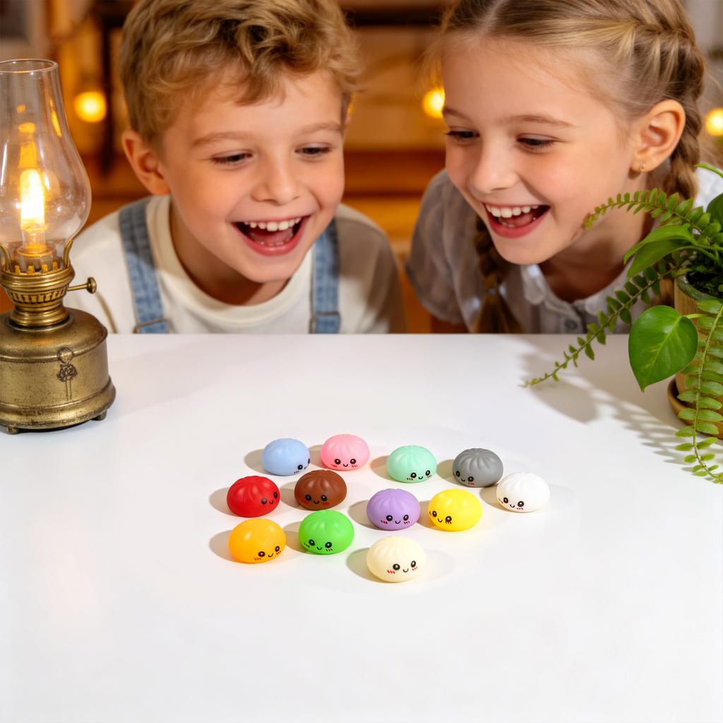 24-Day Countdown Calendar Box — Stress-Relieving Toy Set | Daily Unboxing Surprises | Soft, Cute, And Slow-Rising | Festive Countdown Gi
