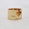 MOI studio Gold Bread Clip Ring