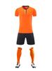 Training clothes Men and women Children Adult breathable quick-drying short-sleeved set Sports football jersey
