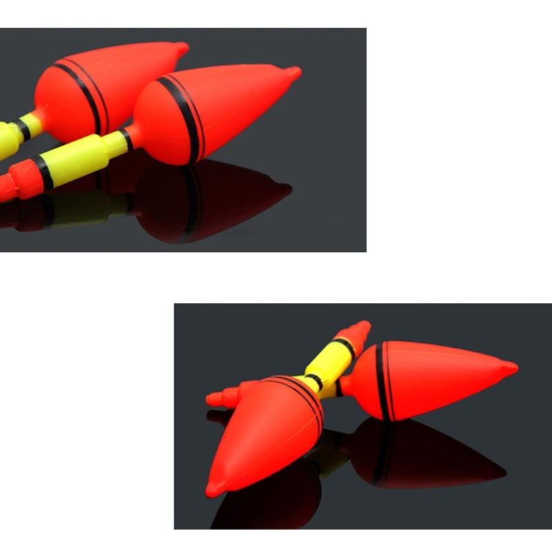 Black Anti Glares Saltwater Fishing Buoys Large Plastic Float For Surfcasting And Wind Conditions