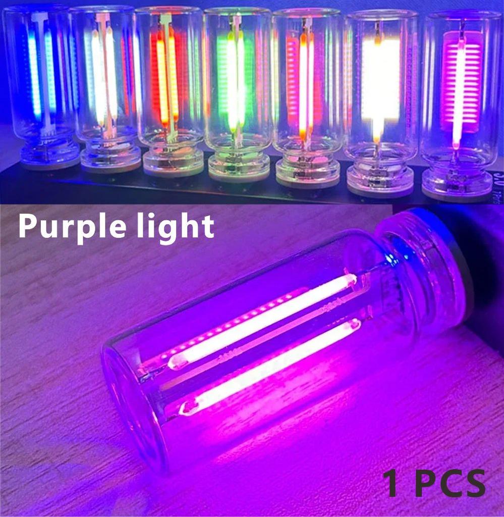 New LED glass bottle romantic universal soft light USB touch night light car interior ambience light car