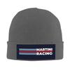 Martini Racing Varm Stickad Mössa Hip Hop Mössa Höst Vinter Utomhus Mössor för Män Kvinnor Vuxna