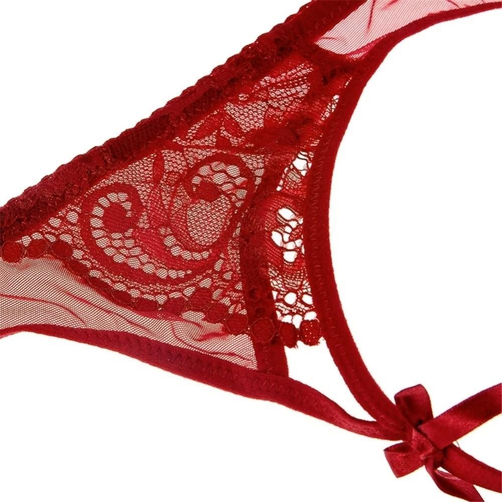 Bow Lace Garter Belt Adjustable Straps Garters for Stockings Romantic Suspender Belt  Intimate Wear